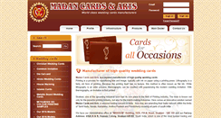 Desktop Screenshot of mathancards.com