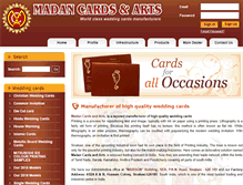 Tablet Screenshot of mathancards.com